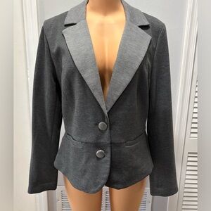 Cynthia Rowley Grey Blazer Jacket Women’s Size Large